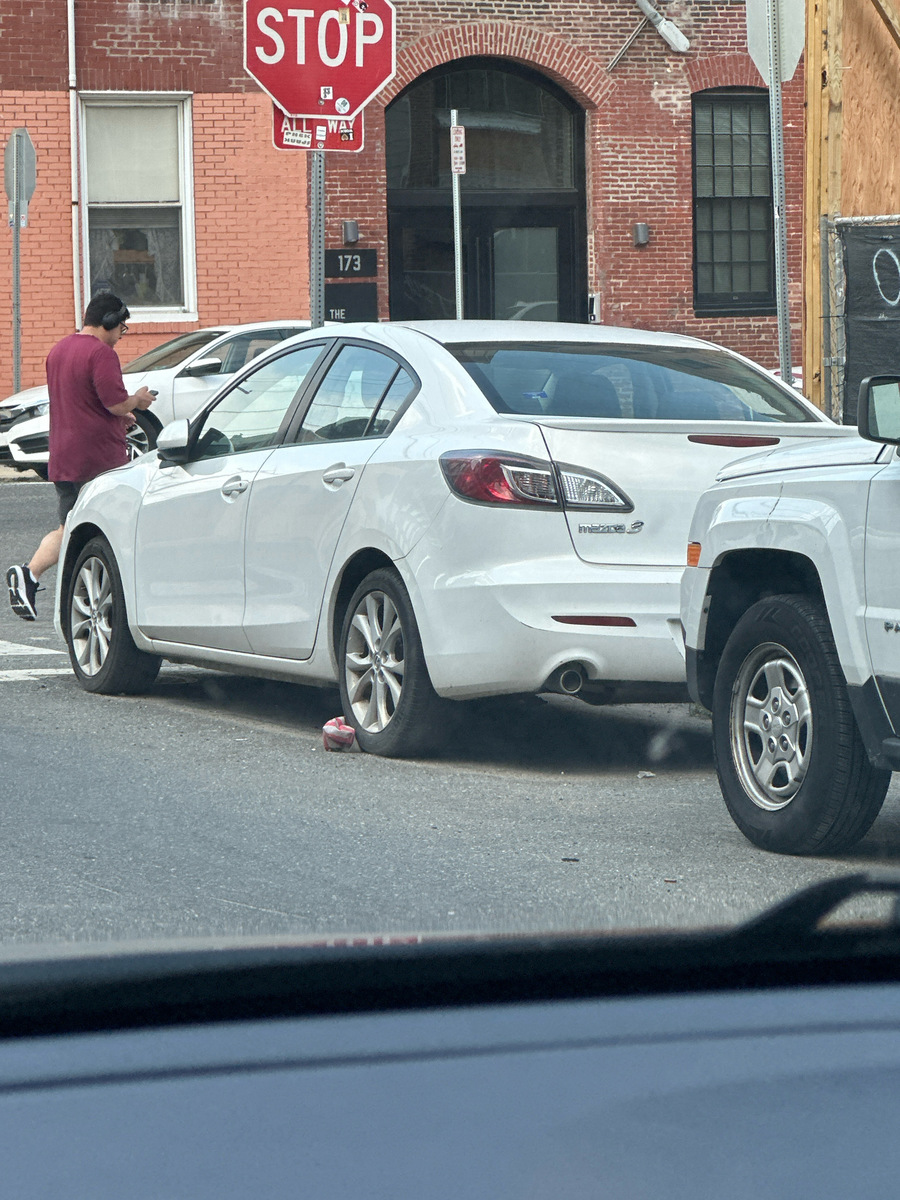 Photographic documentation of the work as submitted to the city's 311 record.