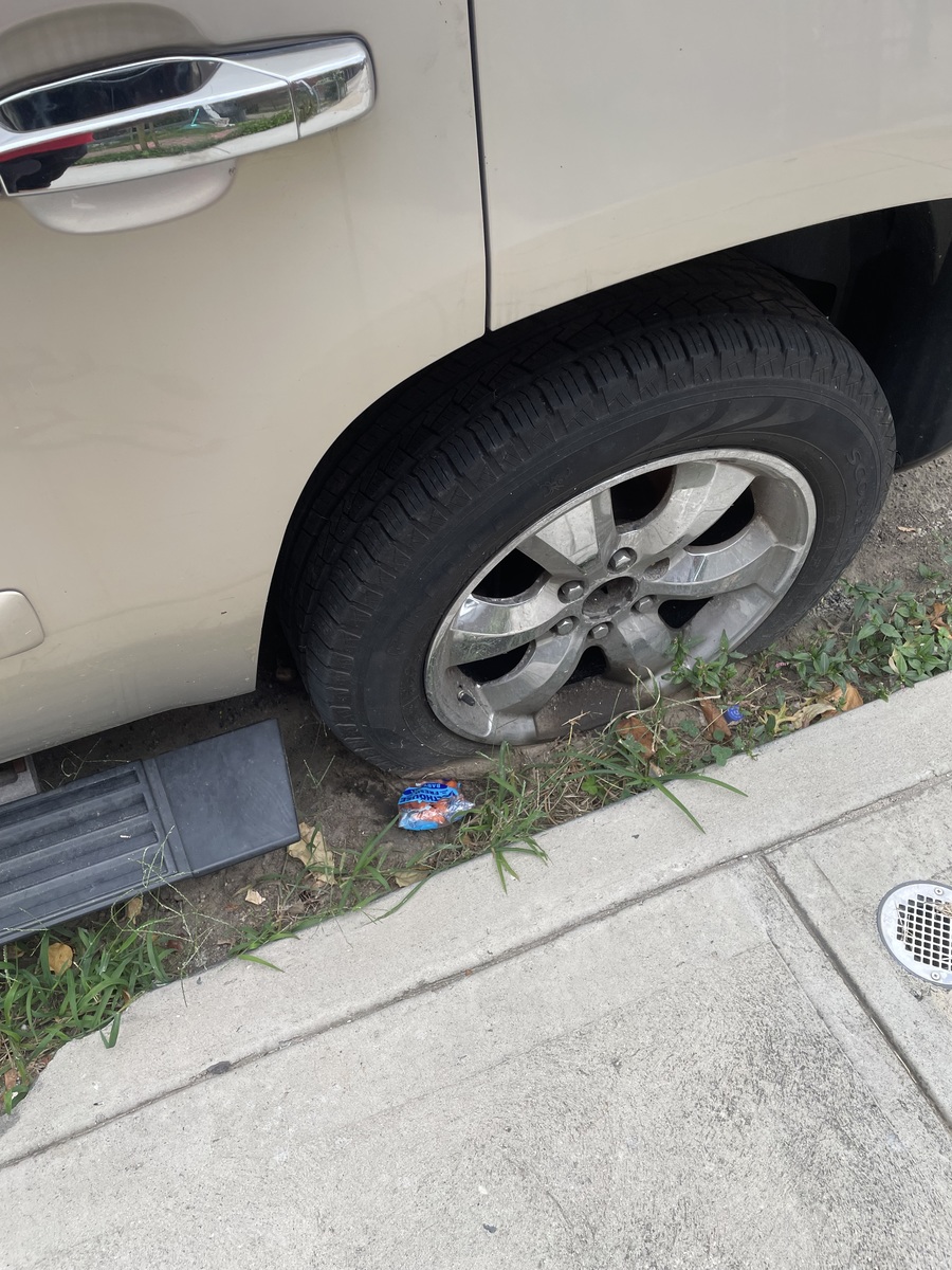 Photographic documentation of the work as submitted to the city's 311 record.