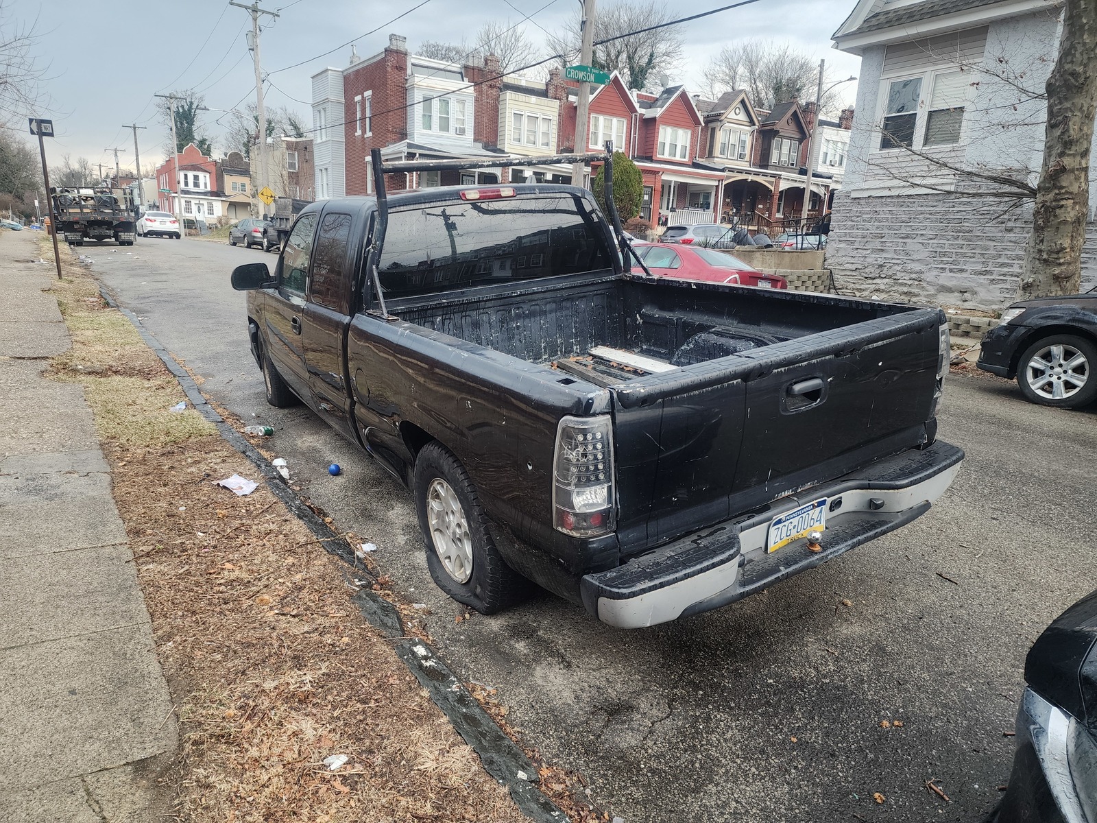 Photographic documentation of the work as submitted to the city's 311 record.