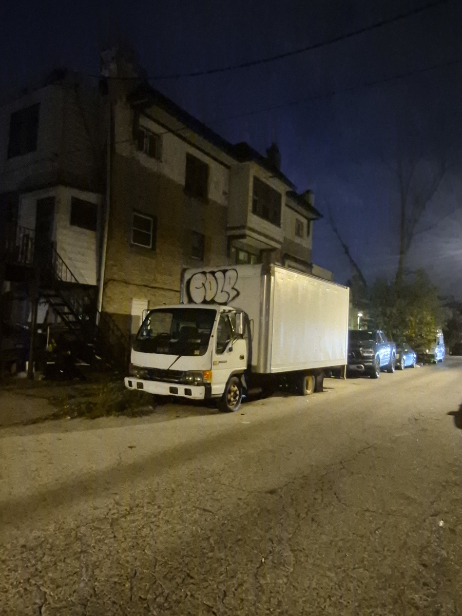 Photographic documentation of the work as submitted to the city's 311 record.