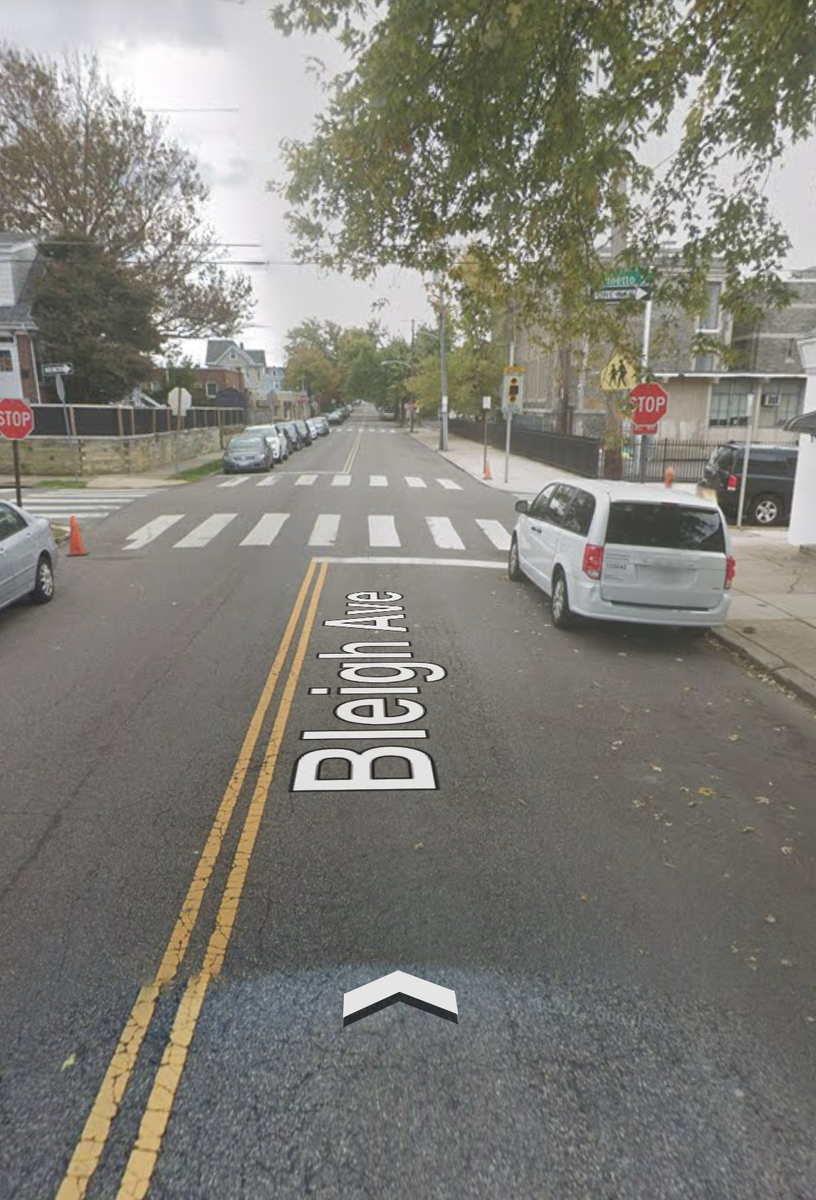 Photographic documentation of the work as submitted to the city's 311 record.