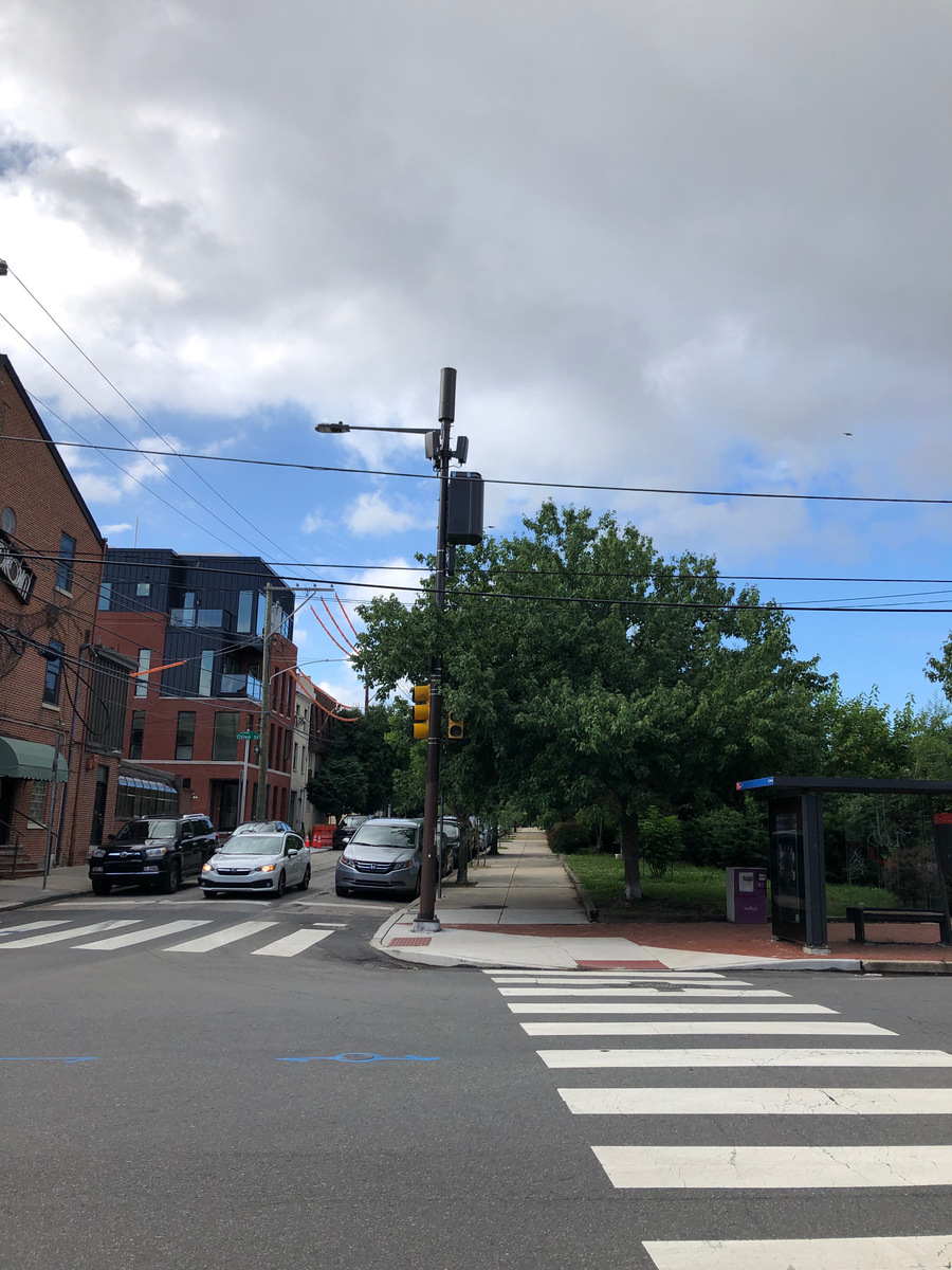 Photographic documentation of the work as submitted to the city's 311 record.