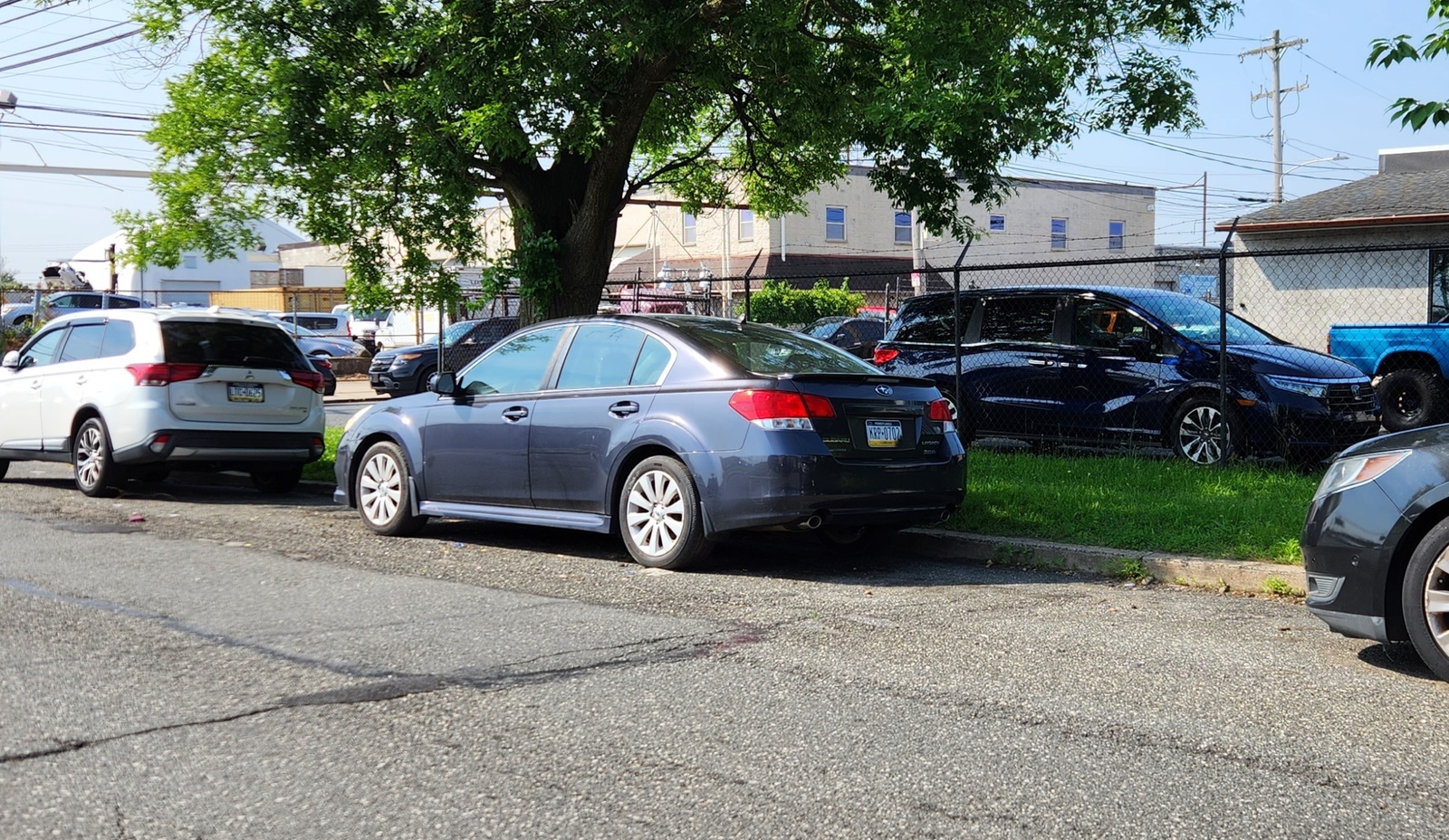 Photographic documentation of the work as submitted to the city's 311 record.