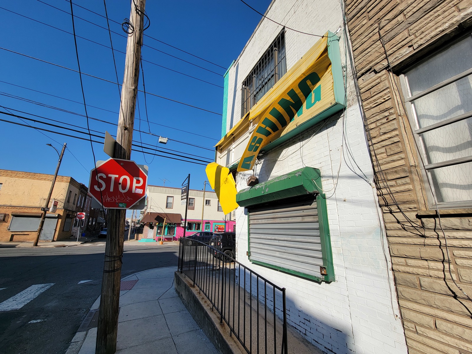 Photographic documentation of the work as submitted to the city's 311 record.