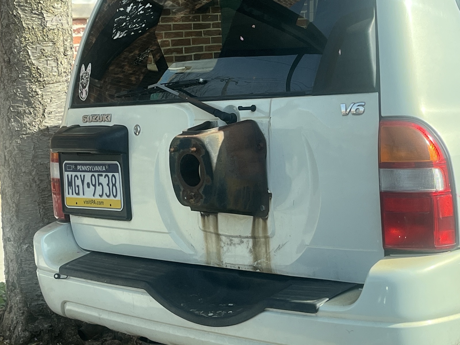Photographic documentation of the work as submitted to the city's 311 record.