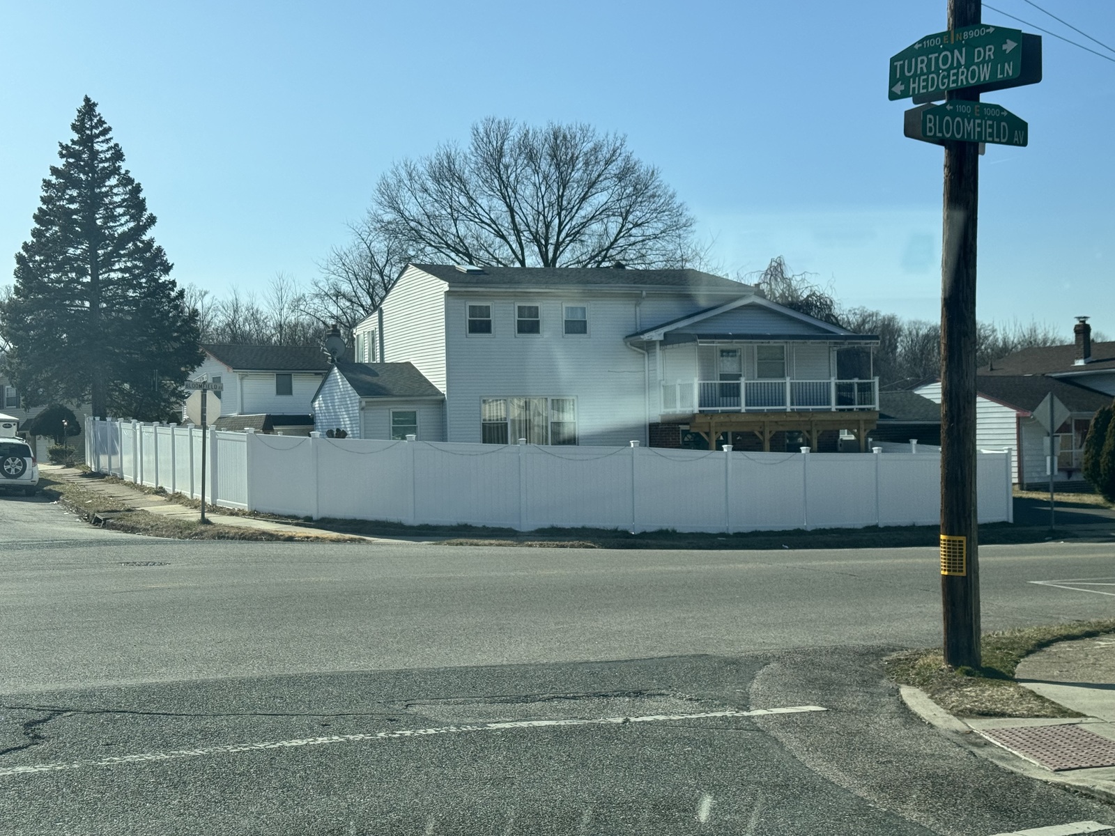 Photographic documentation of the work as submitted to the city's 311 record.