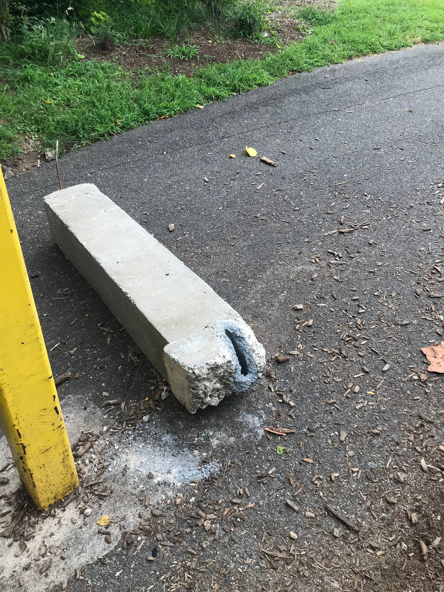 Photographic documentation of the work as submitted to the city's 311 record.