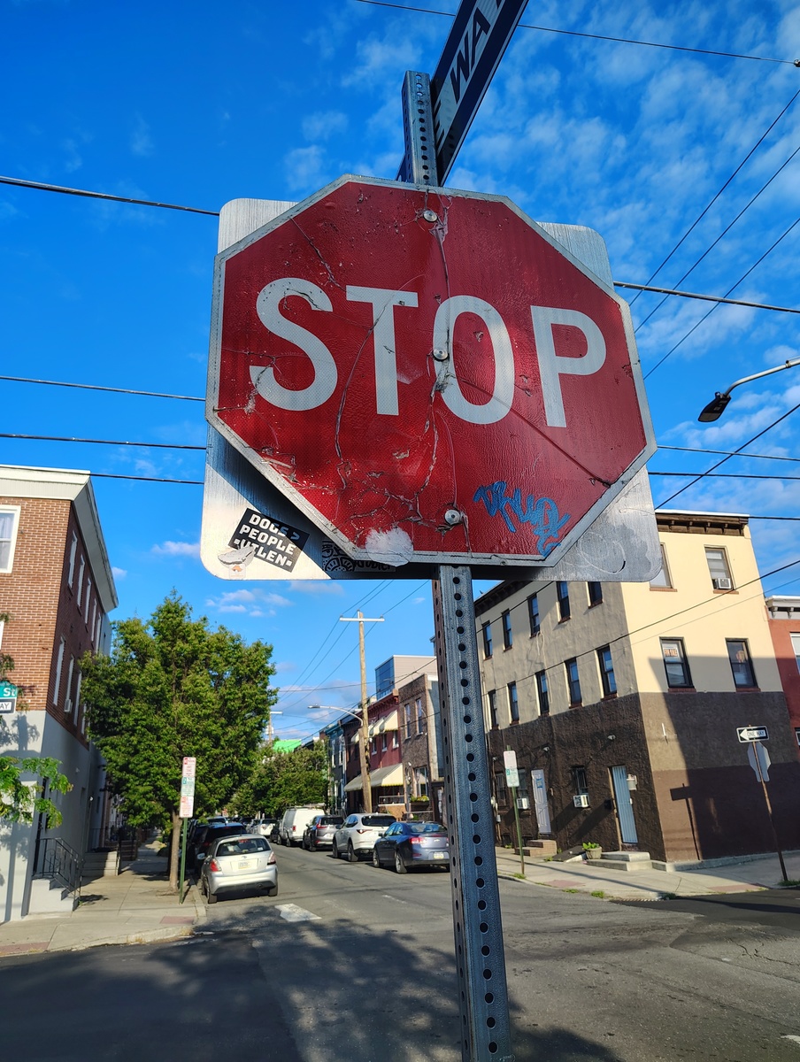 Photographic documentation of the work as submitted to the city's 311 record.