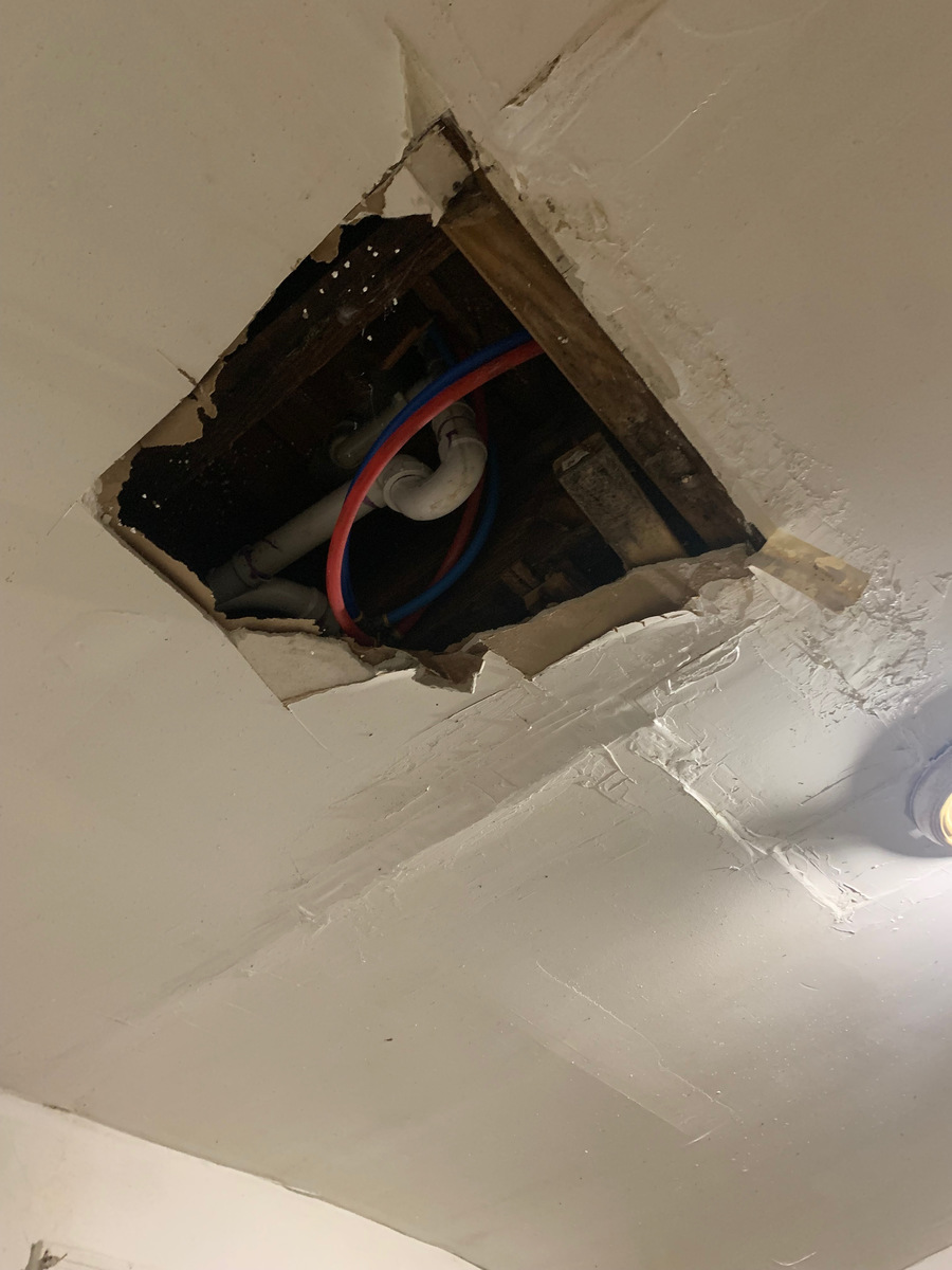 Photographic documentation of the work as submitted to the city's 311 record.