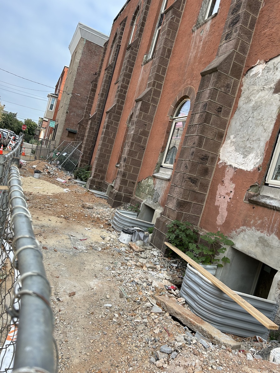 Photographic documentation of the work as submitted to the city's 311 record.