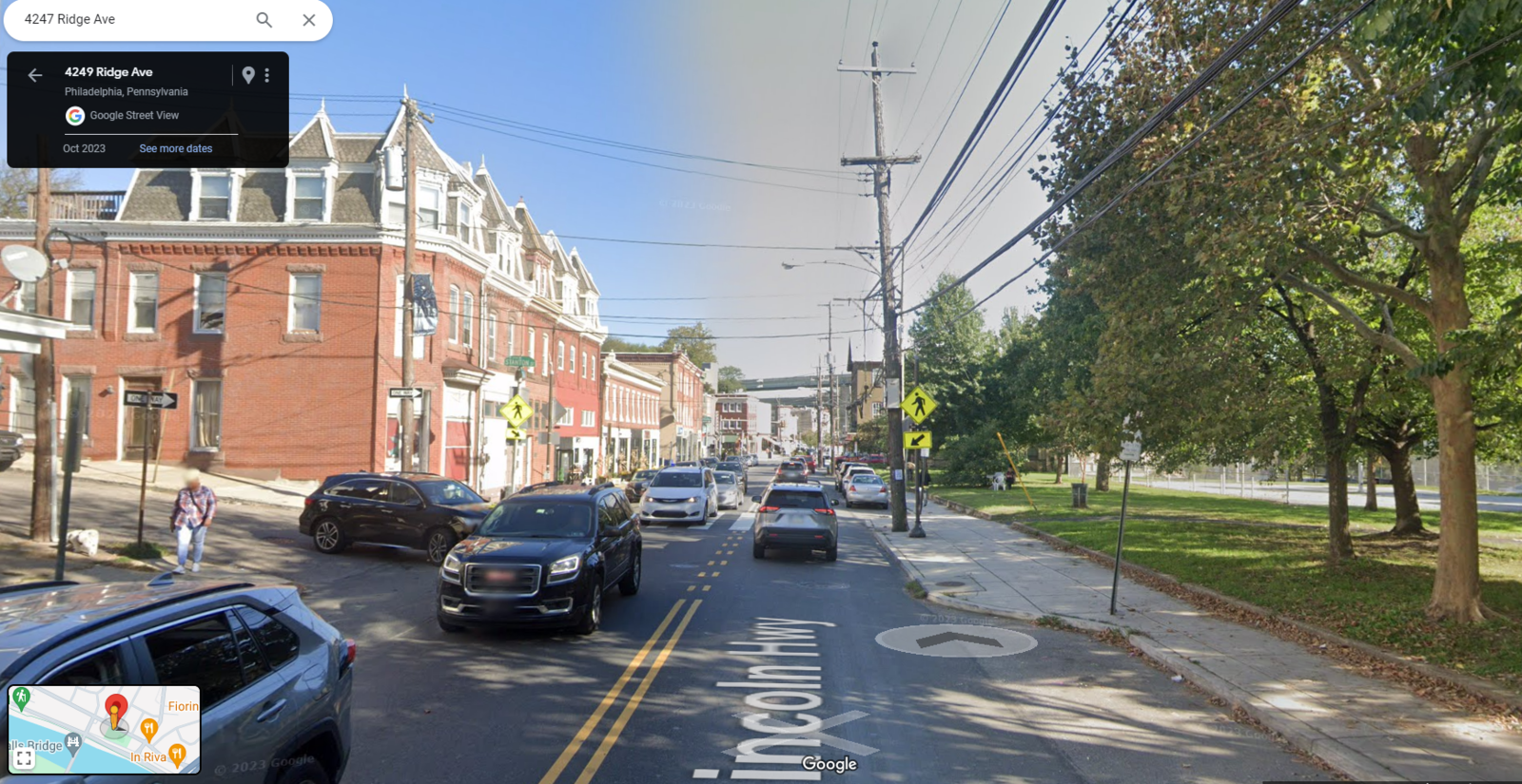 Photographic documentation of the work as submitted to the city's 311 record.