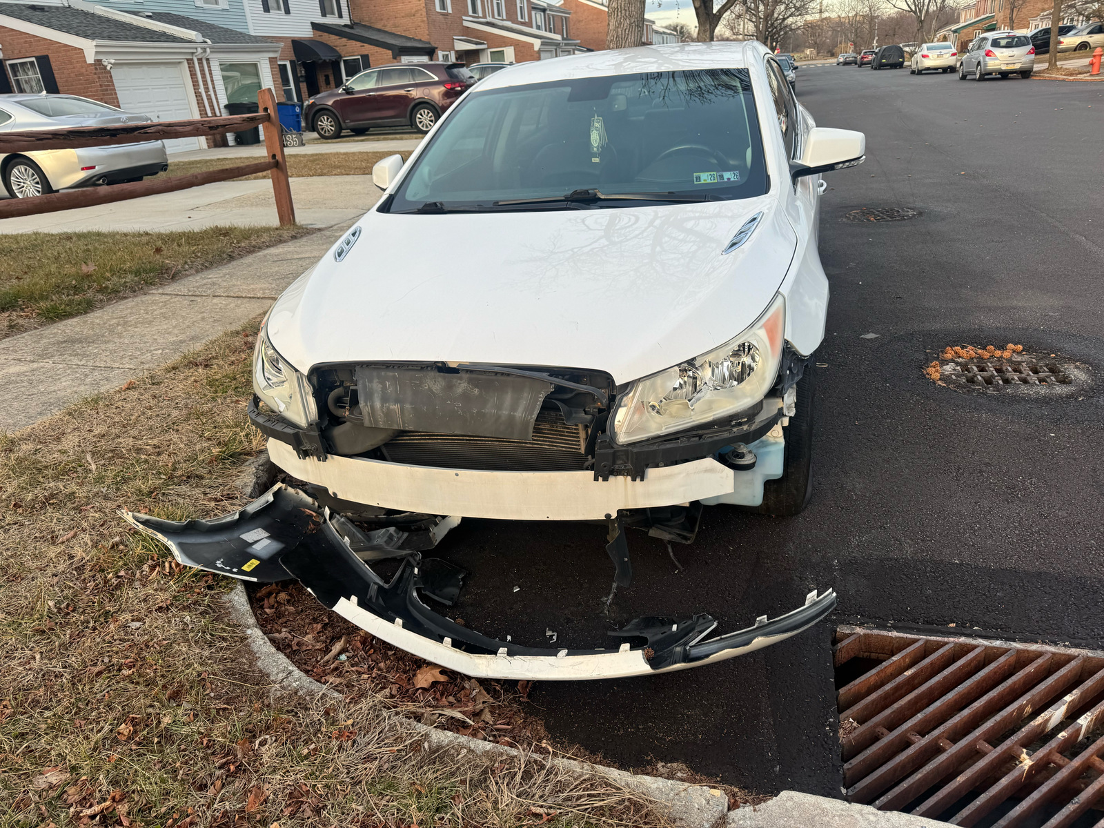 Photographic documentation of the work as submitted to the city's 311 record.