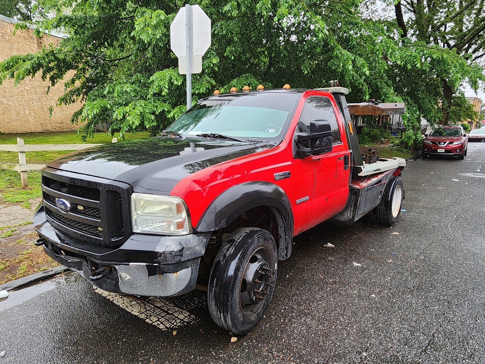 Photographic documentation of the work as submitted to the city's 311 record.