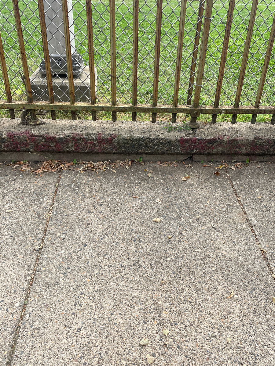 Photographic documentation of the work as submitted to the city's 311 record.