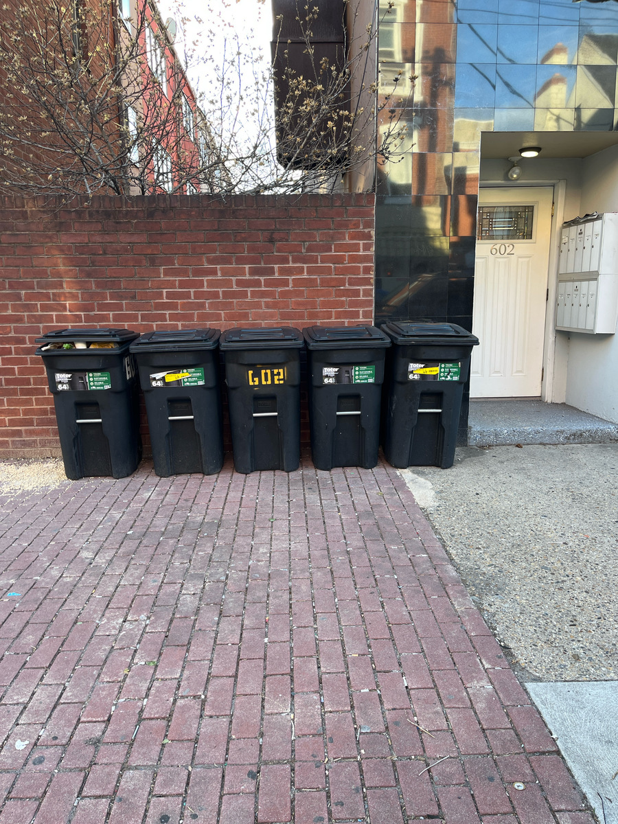 Photographic documentation of the work as submitted to the city's 311 record.