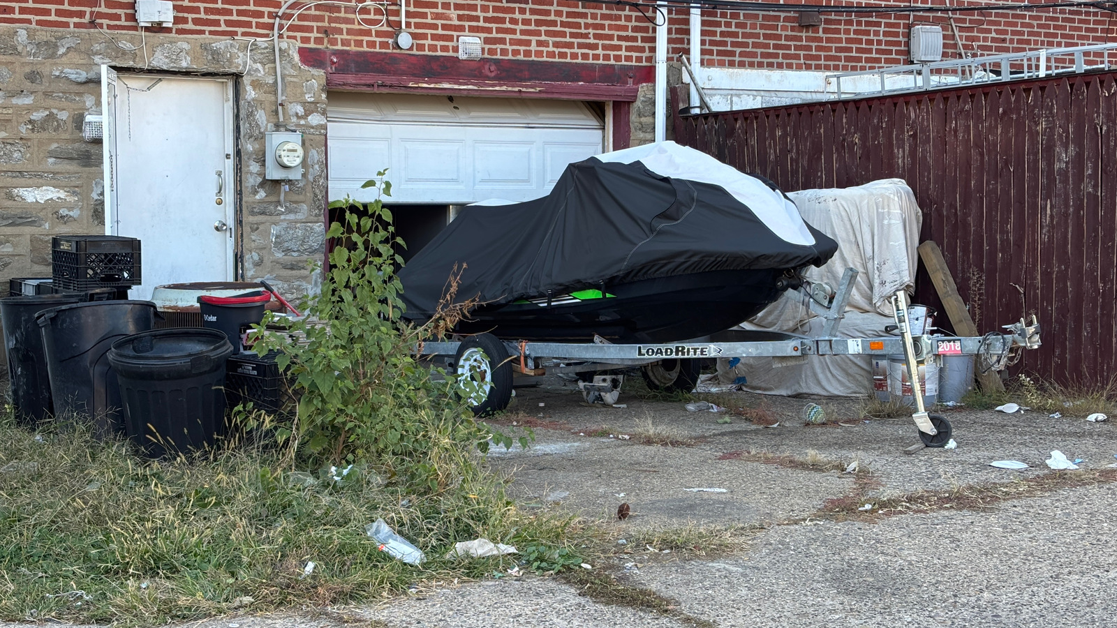 Photographic documentation of the work as submitted to the city's 311 record.