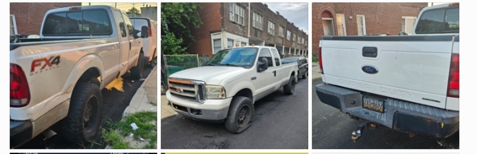 Photographic documentation of the work as submitted to the city's 311 record.