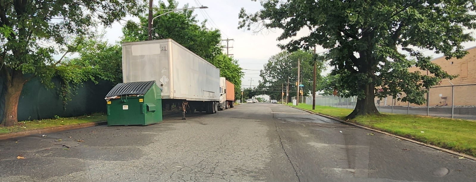 Photographic documentation of the work as submitted to the city's 311 record.