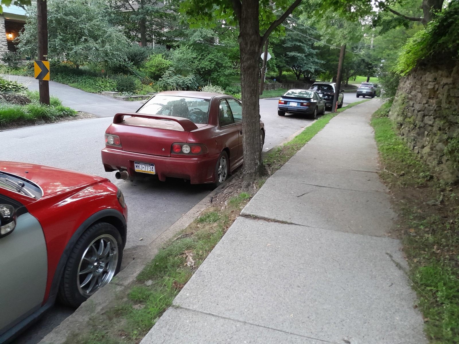 Photographic documentation of the work as submitted to the city's 311 record.