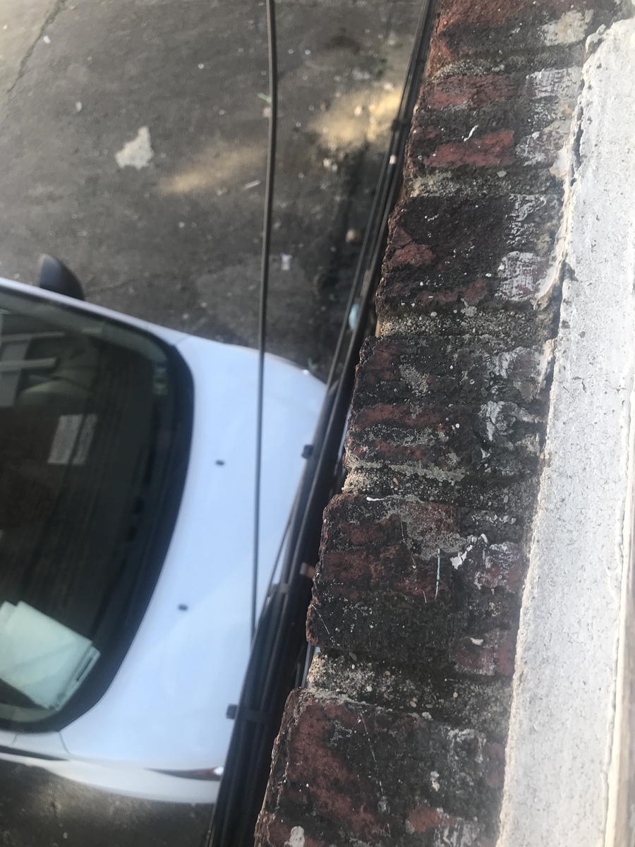 Photographic documentation of the work as submitted to the city's 311 record.