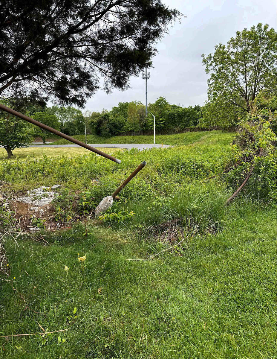 Photographic documentation of the work as submitted to the city's 311 record.