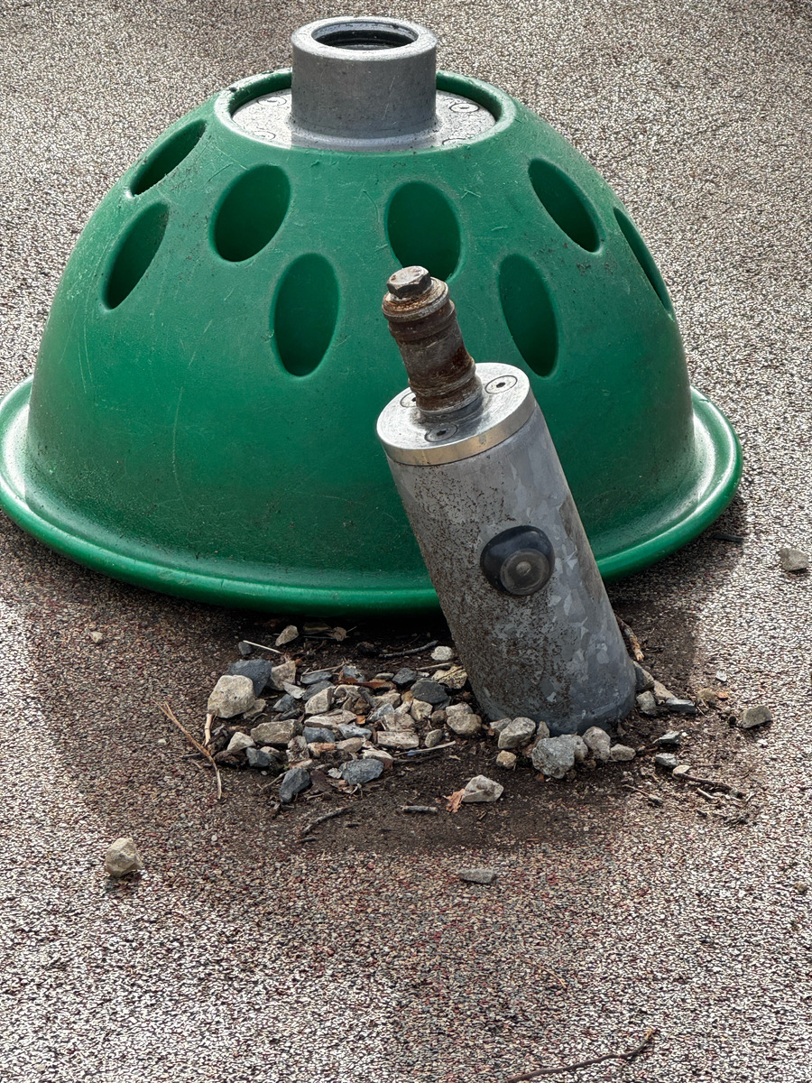 Photographic documentation of the work as submitted to the city's 311 record.