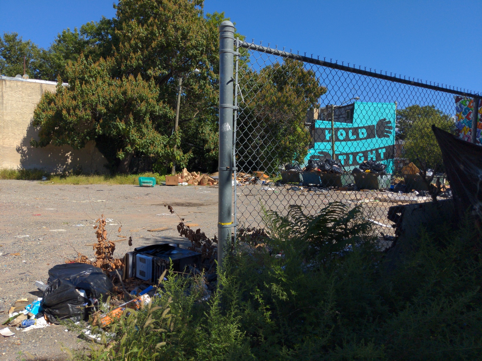 Photographic documentation of the work as submitted to the city's 311 record.