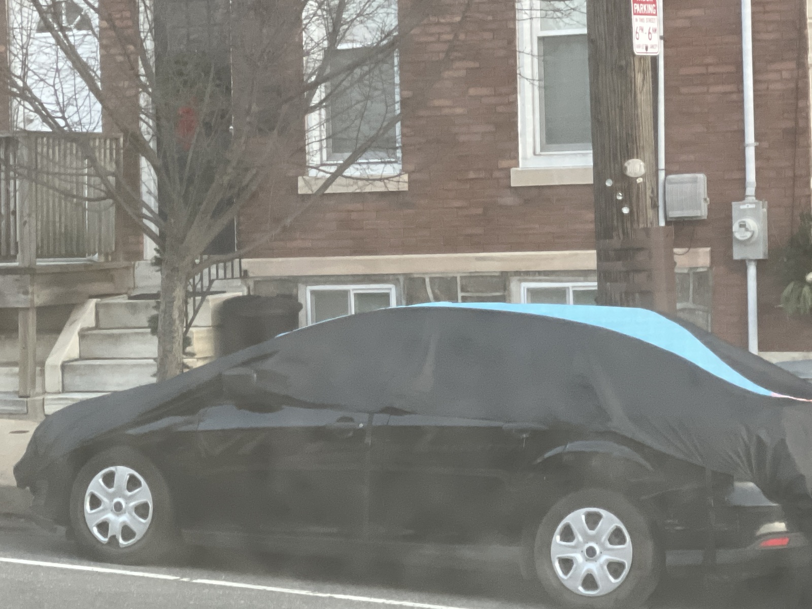 Photographic documentation of the work as submitted to the city's 311 record.