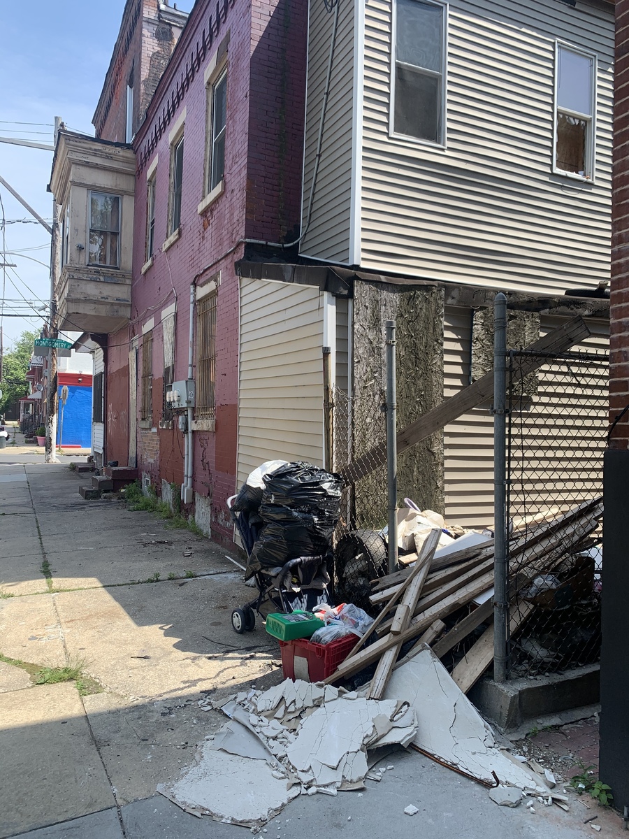 Photographic documentation of the work as submitted to the city's 311 record.