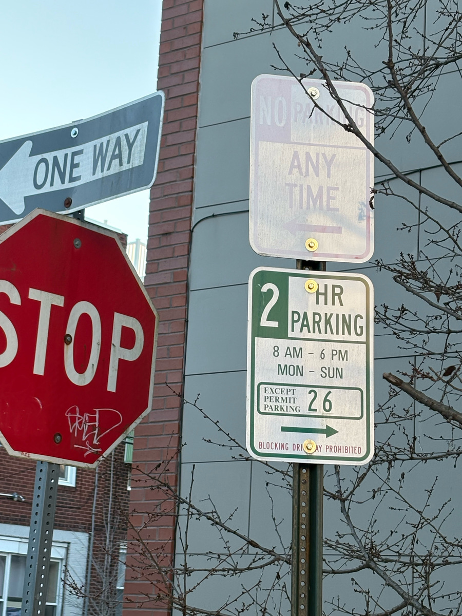 Photographic documentation of the work as submitted to the city's 311 record.