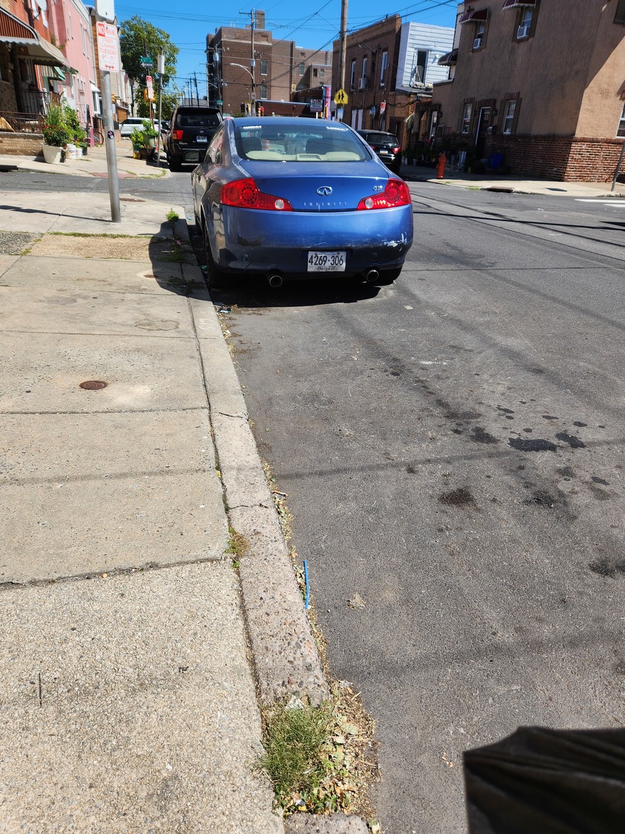 Photographic documentation of the work as submitted to the city's 311 record.