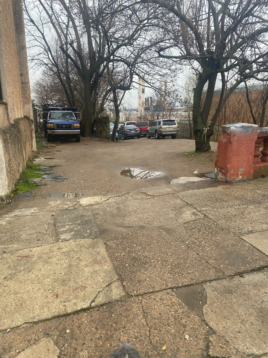 Photographic documentation of the work as submitted to the city's 311 record.