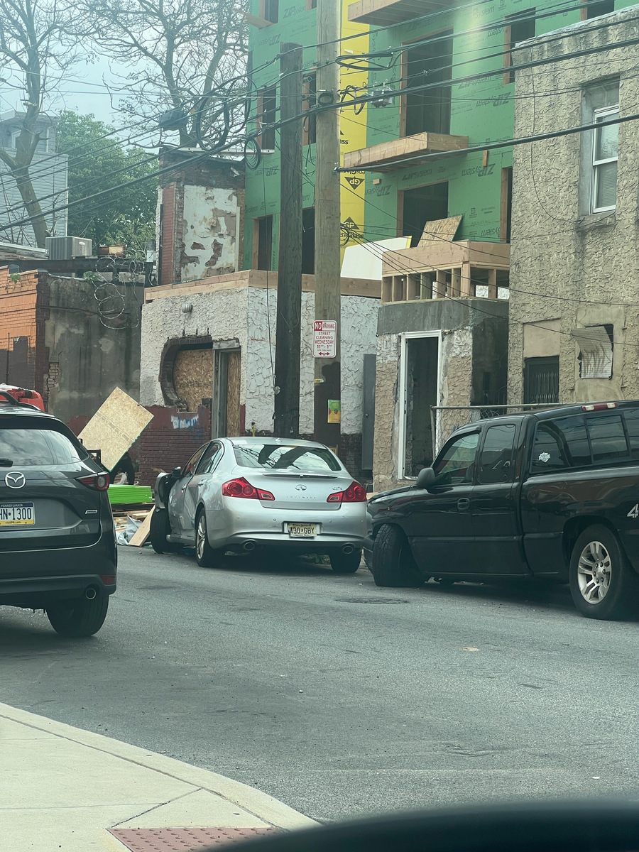 Photographic documentation of the work as submitted to the city's 311 record.