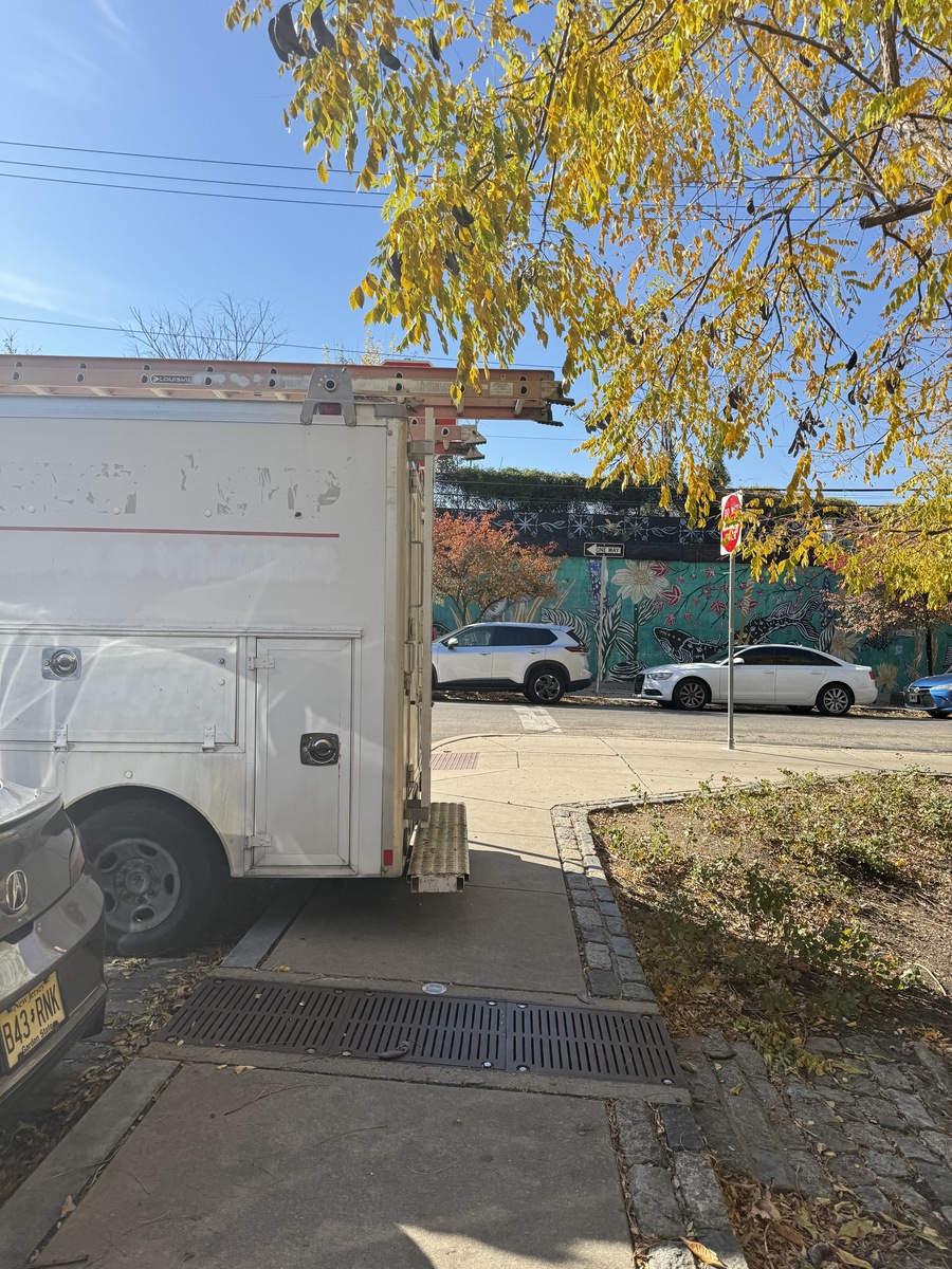 Photographic documentation of the work as submitted to the city's 311 record.