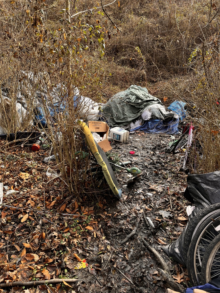 Photographic documentation of the work as submitted to the city's 311 record.