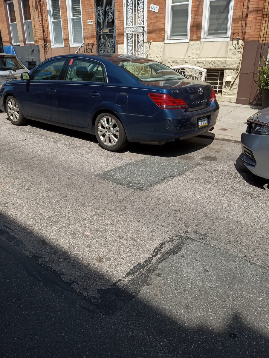 Photographic documentation of the work as submitted to the city's 311 record.