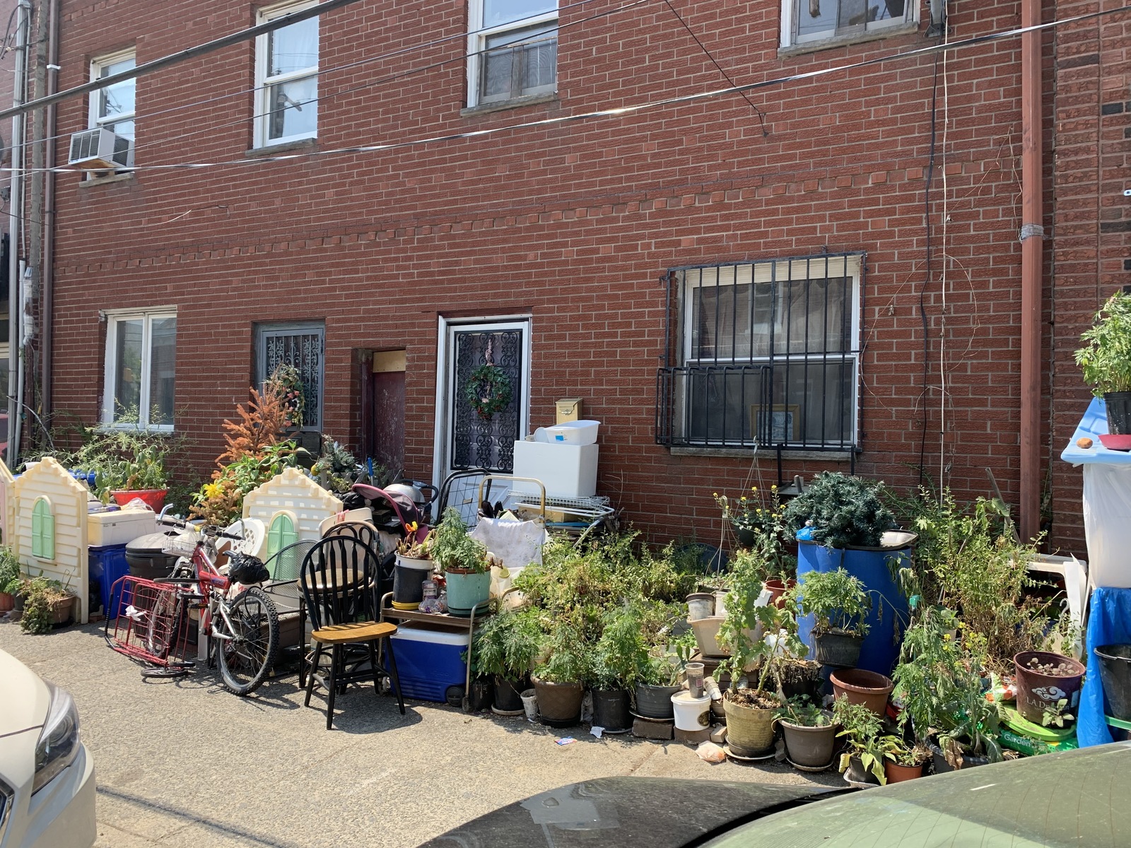 Photographic documentation of the work as submitted to the city's 311 record.