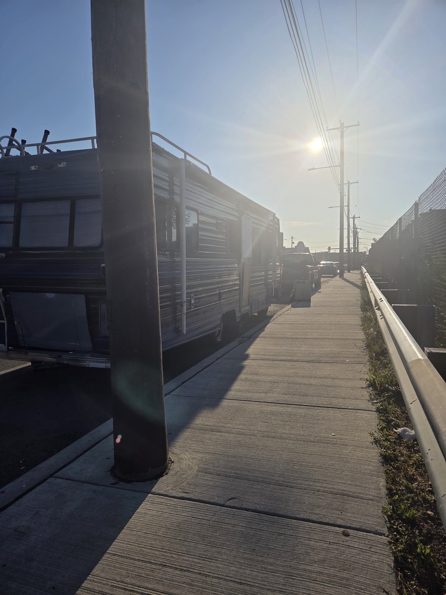 Photographic documentation of the work as submitted to the city's 311 record.