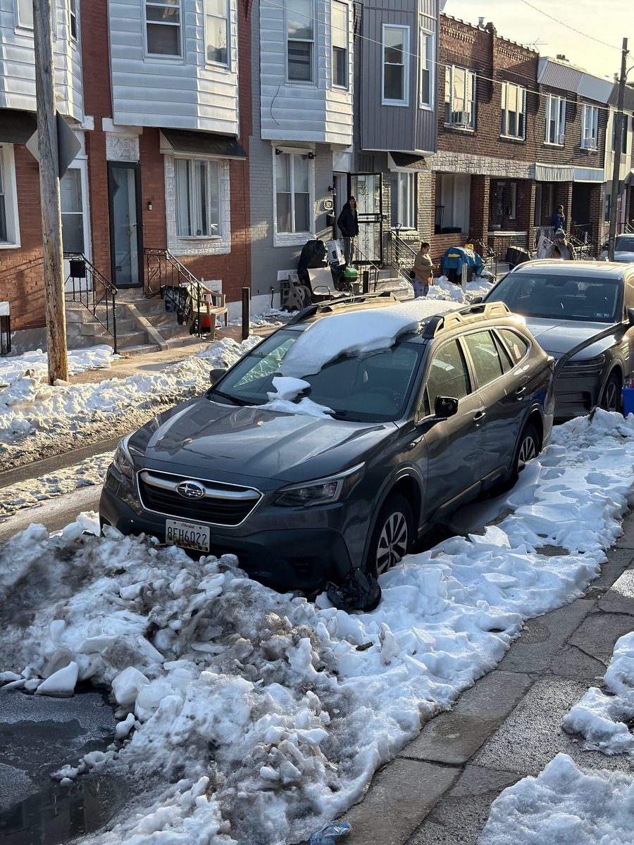 Photographic documentation of the work as submitted to the city's 311 record.