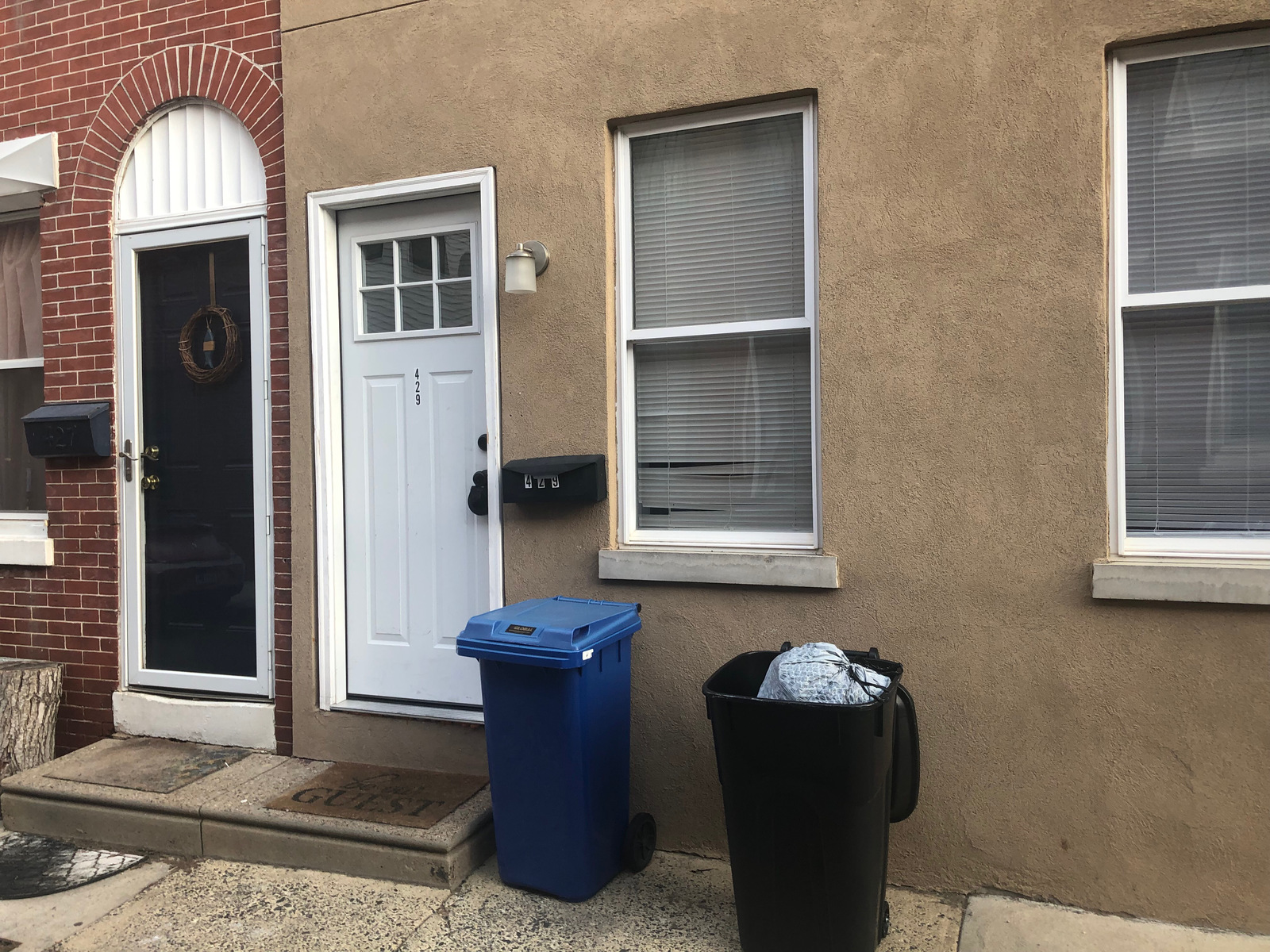 Photographic documentation of the work as submitted to the city's 311 record.
