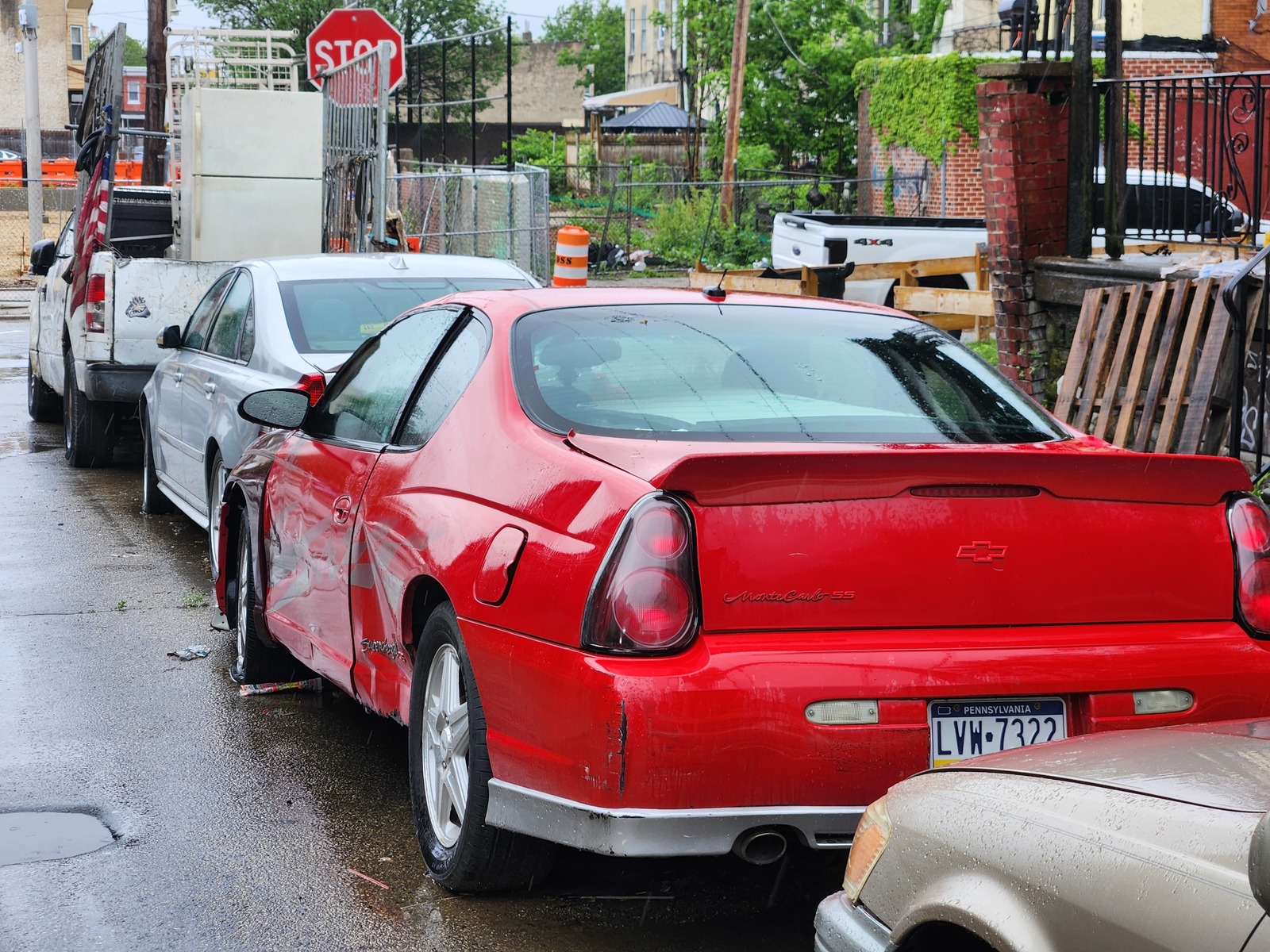 Photographic documentation of the work as submitted to the city's 311 record.