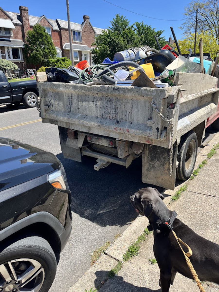 Photographic documentation of the work as submitted to the city's 311 record.