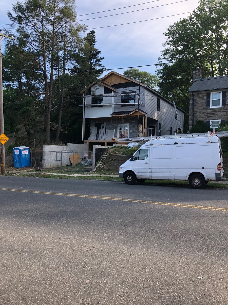 Photographic documentation of the work as submitted to the city's 311 record.