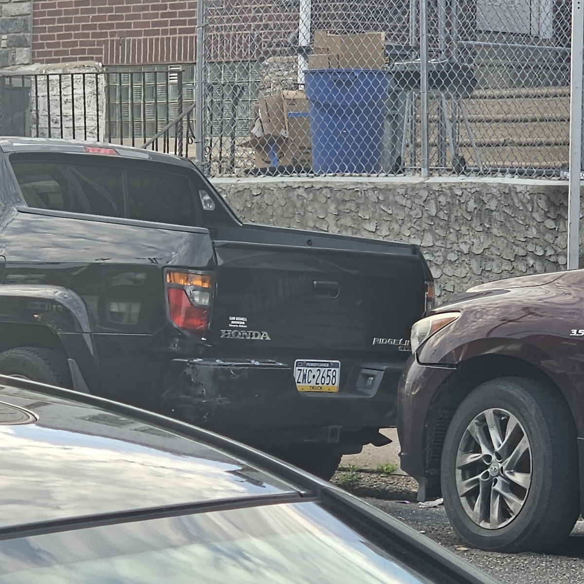 Photographic documentation of the work as submitted to the city's 311 record.