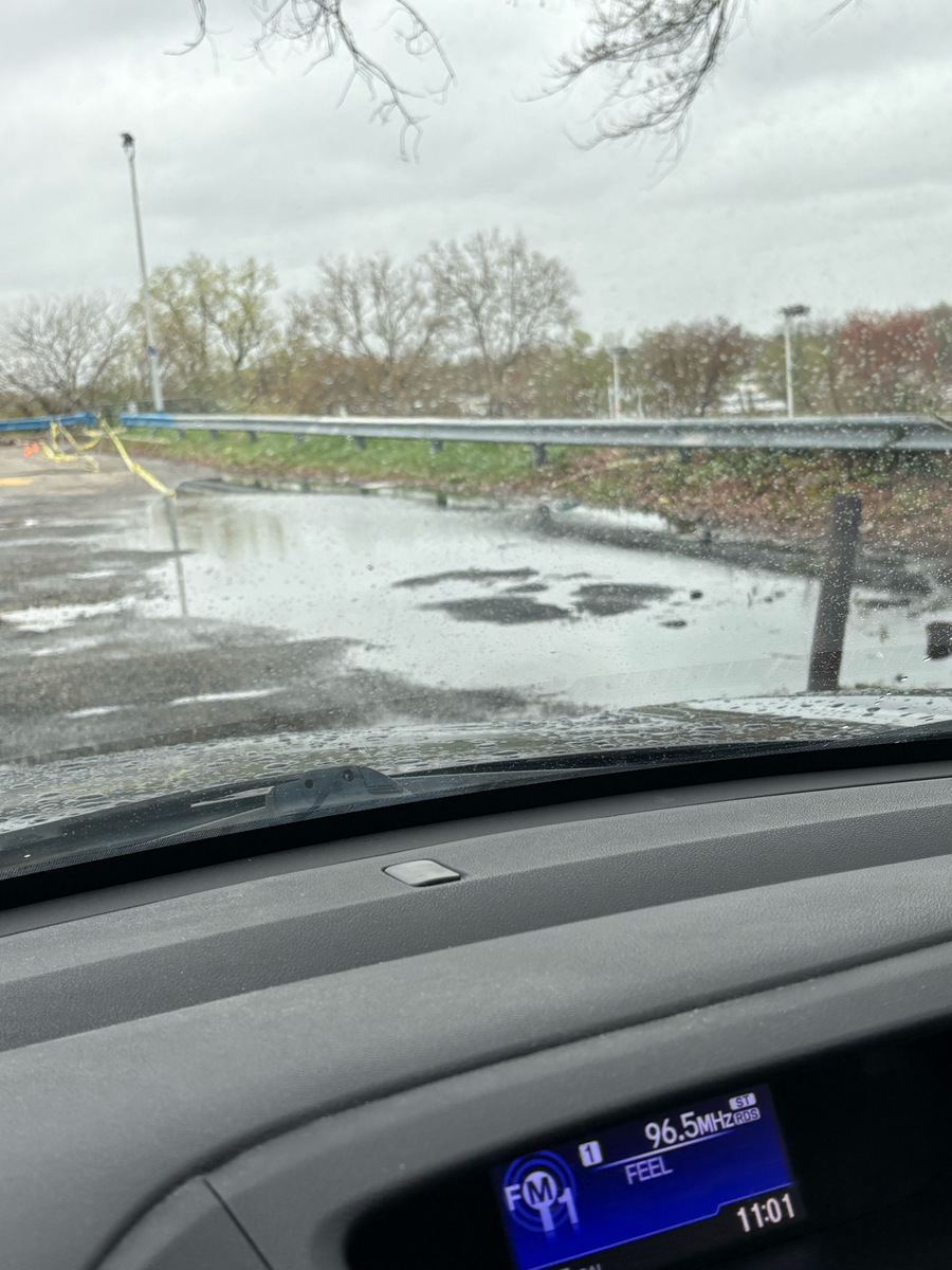 Photographic documentation of the work as submitted to the city's 311 record.