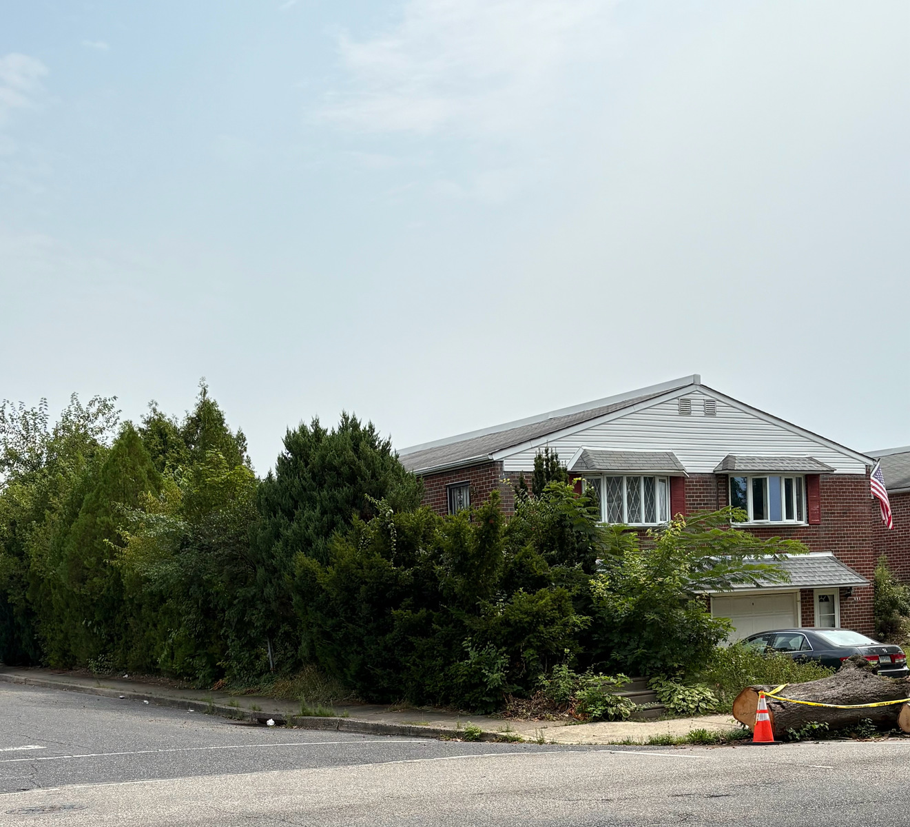 Photographic documentation of the work as submitted to the city's 311 record.