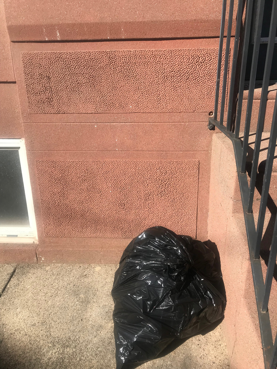 Photographic documentation of the work as submitted to the city's 311 record.