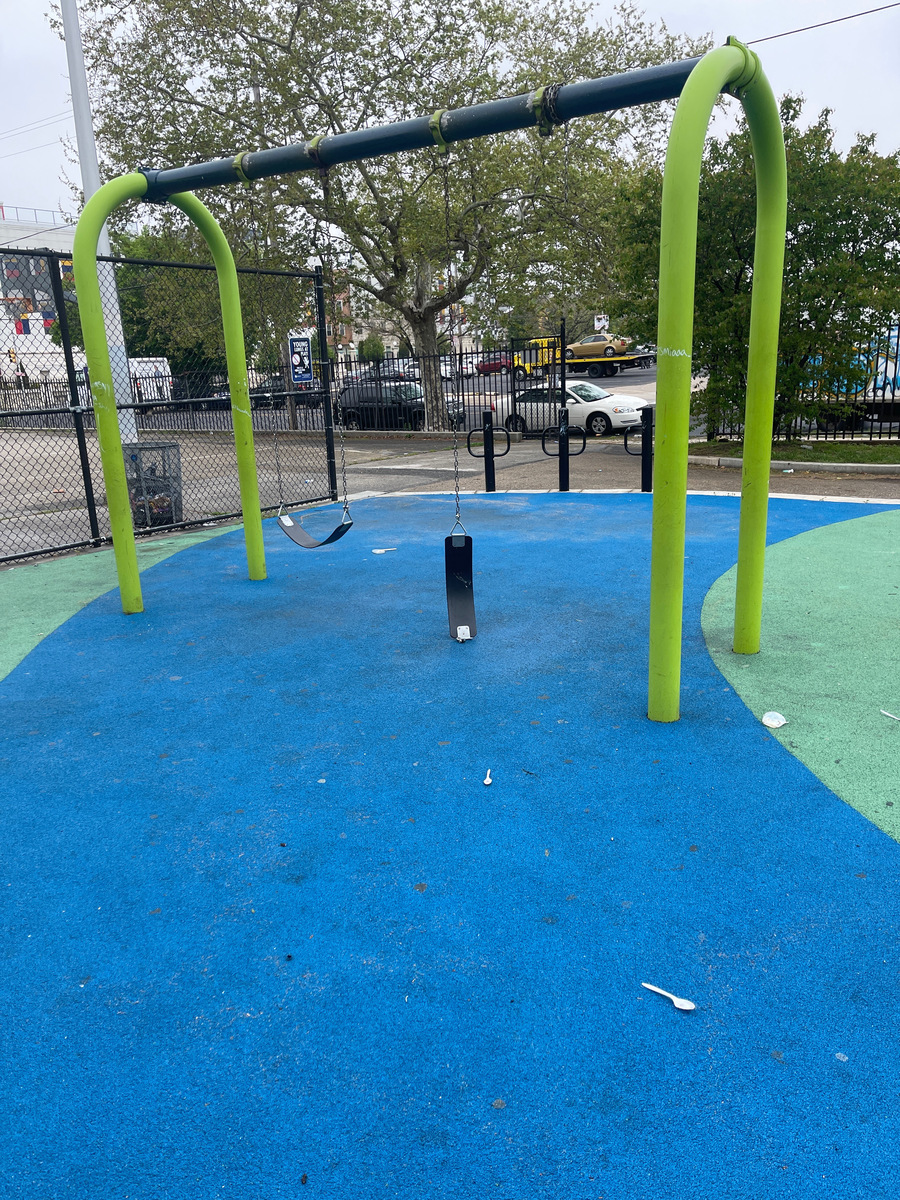 Photographic documentation of the work as submitted to the city's 311 record.