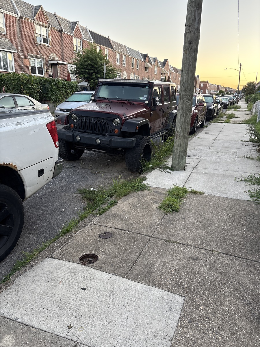Photographic documentation of the work as submitted to the city's 311 record.