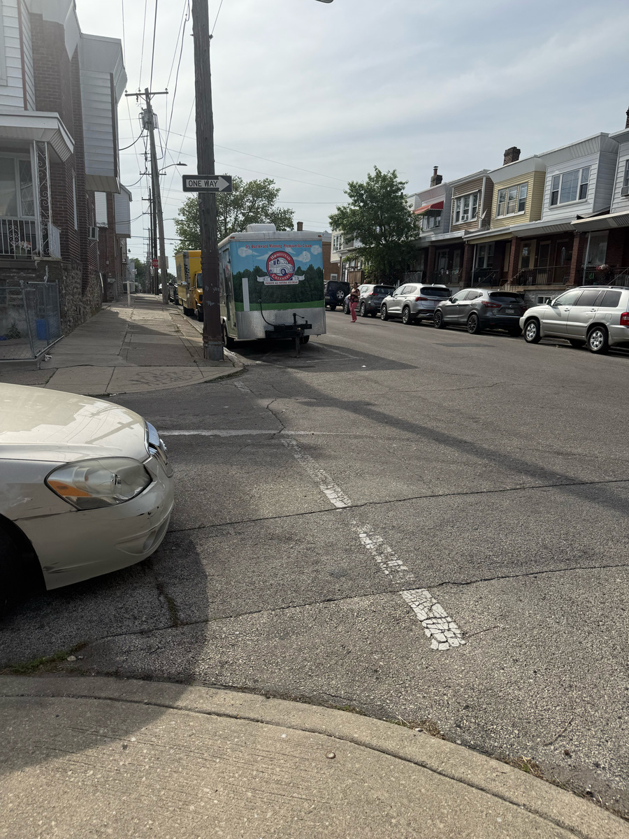Photographic documentation of the work as submitted to the city's 311 record.